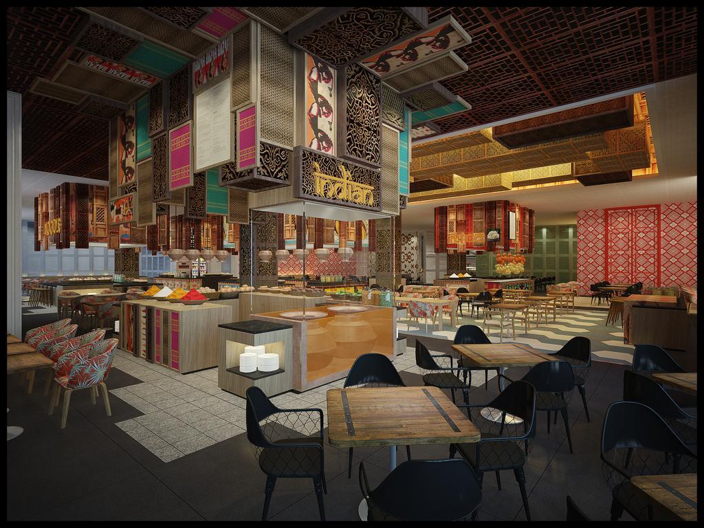Amari Johor Bahru Exterior foto The interior of the restaurant